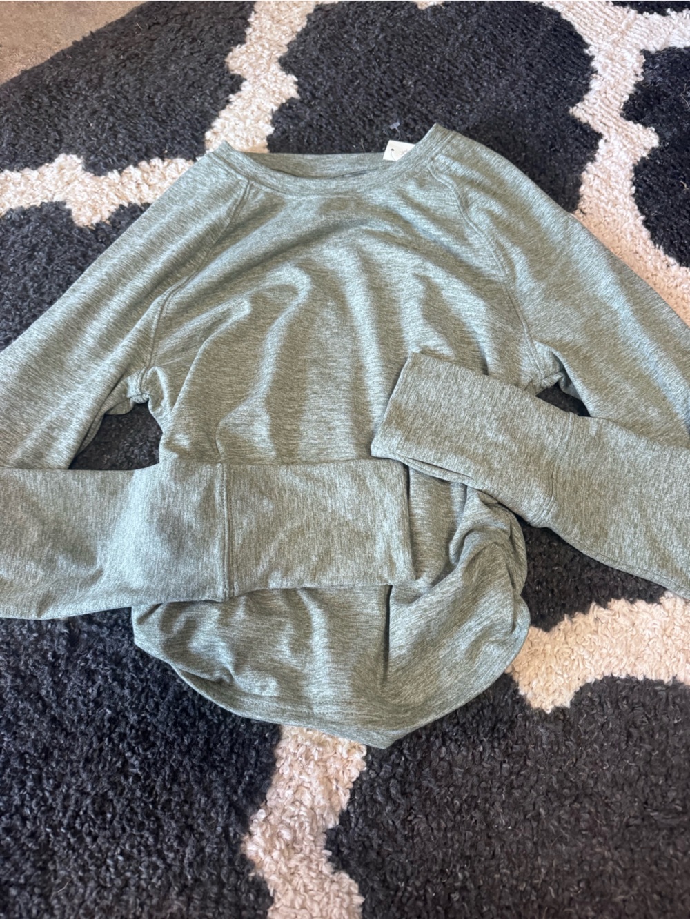 Women's Lightweight Pullover Sweatshirt in Sage Green